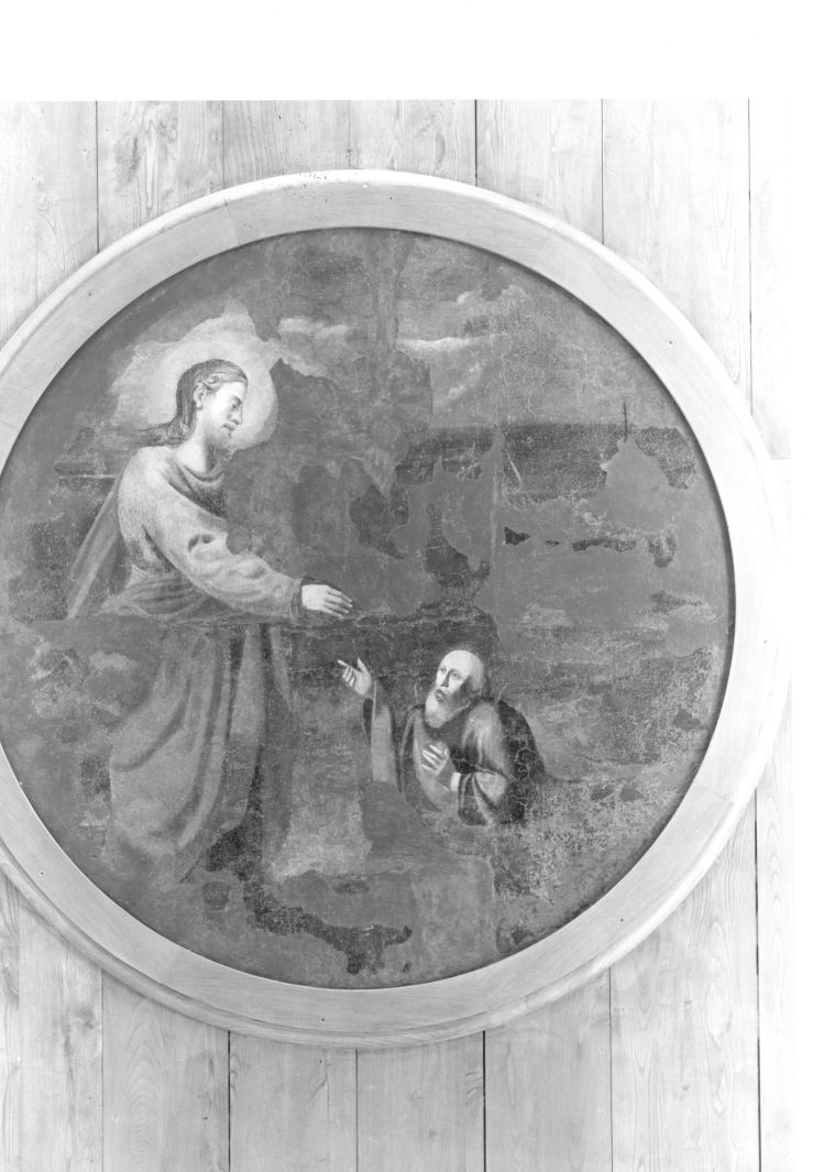 Cristo e San Pietro (dipinto) di Gian Tommaso (inizio sec. XVII)