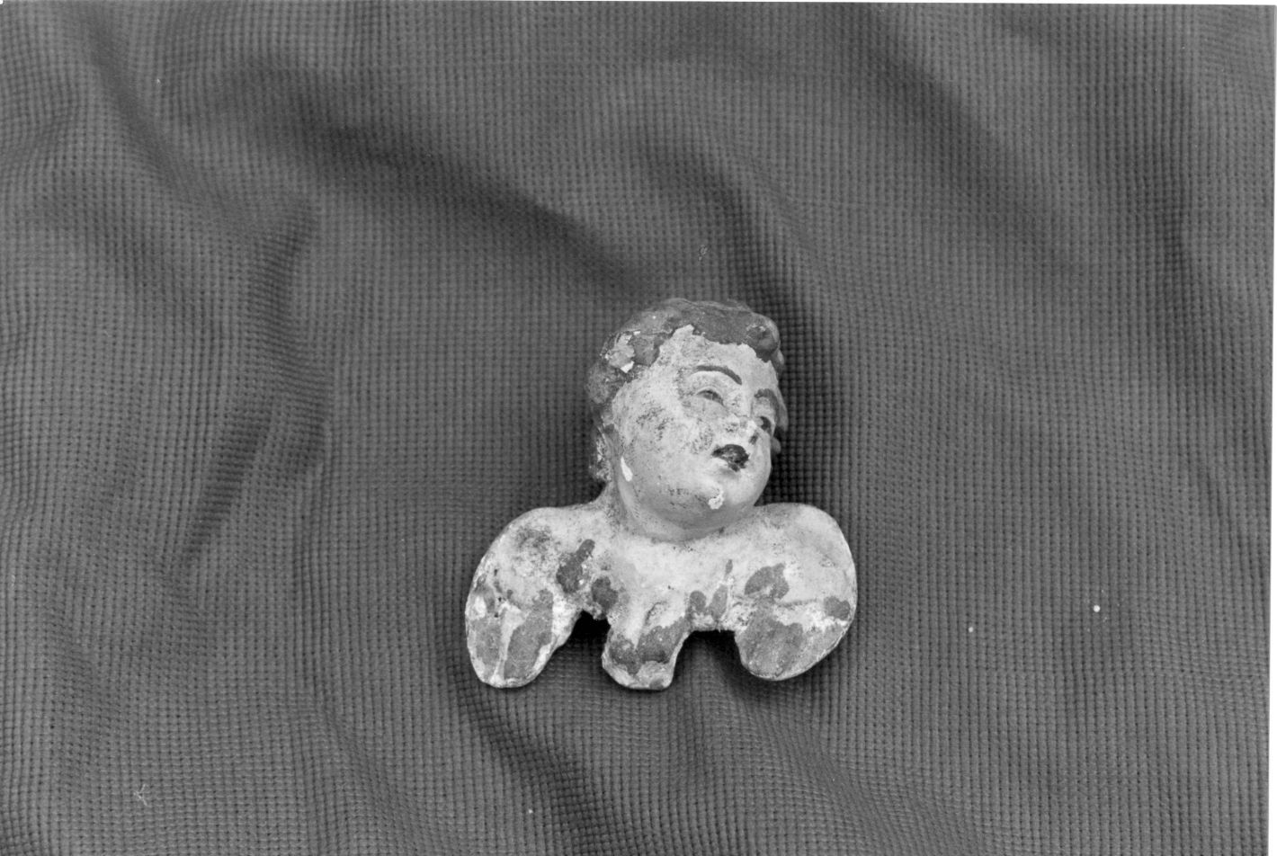 cherubino (statuetta di presepio) - bottega Italia meridionale (seconda metà sec. XIX)