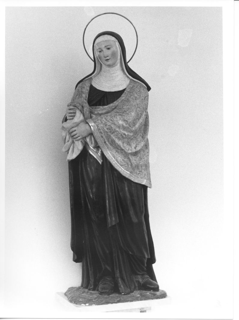 Santa Chiara (statua) - bottega campana (seconda metà sec. XVIII)