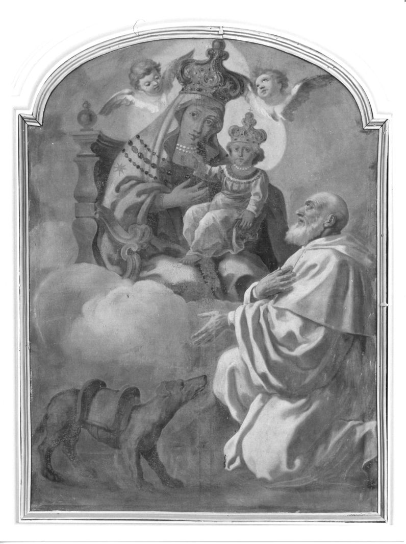 Madonna di Montevergine (dipinto) di Mozzillo Angelo (attribuito) (sec. XVIII)