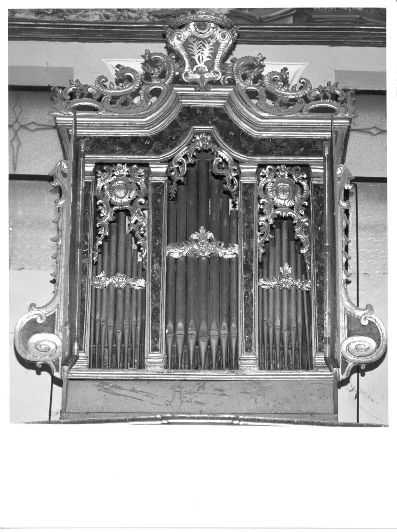 cassa d'organo - bottega campana (sec. XVIII)