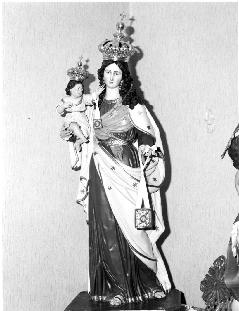 Madonna del Carmelo (statua) - bottega campana (sec. XVIII)