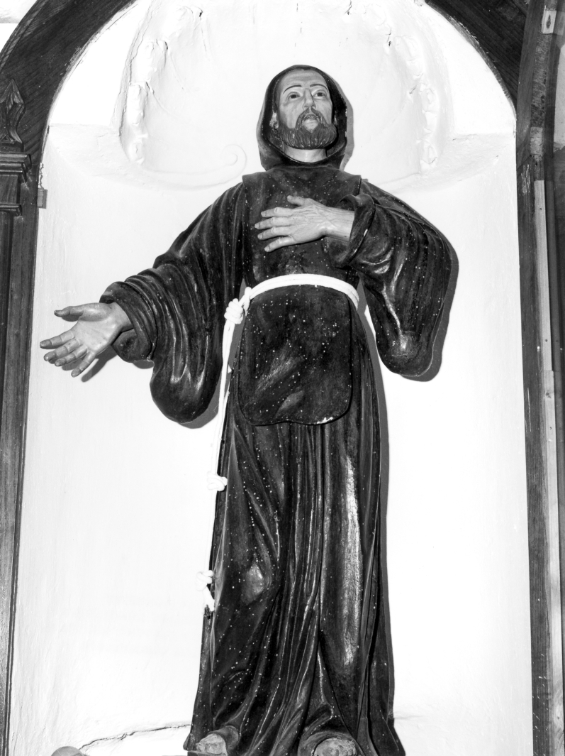 San Francesco di Paola (statua) - bottega campana (sec. XIX)