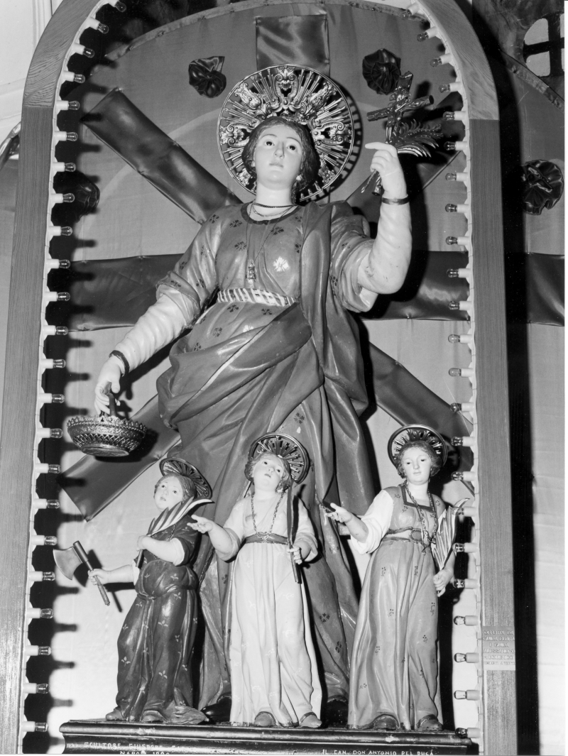 Santa Sofia (statua) di Sarno Giuseppe (attribuito) (sec. XIX)
