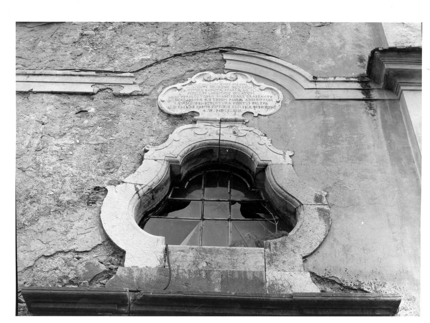 mostra di finestra, serie - bottega Italia meridionale (sec. XVIII)