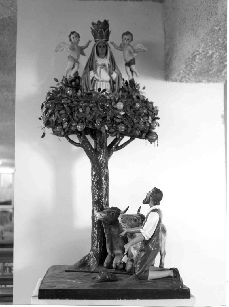 Madonna dell'Incoronata (gruppo scultoreo) - bottega campana (metà sec. XIX)