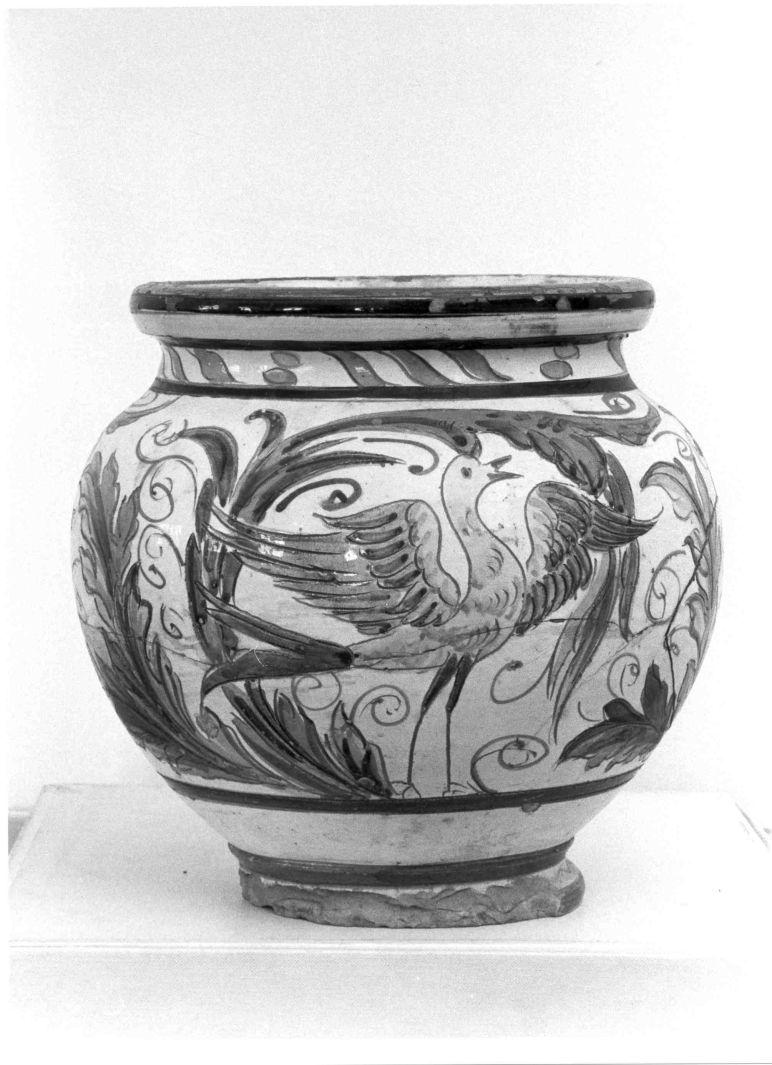 vaso, serie - bottega emiliana (sec. XIX)
