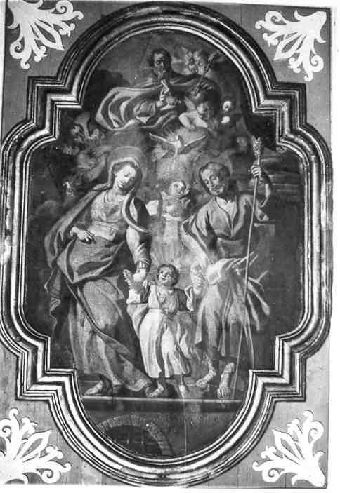 Sacra Famiglia (dipinto) di Vigilante Matteo (sec. XVIII)