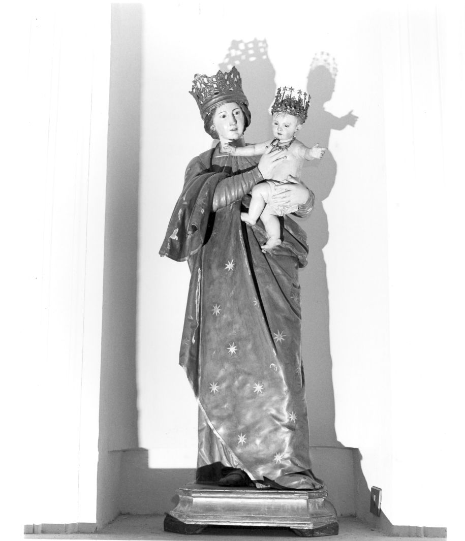 Madonna con Bambino (statua) - bottega campana (sec. XIX)