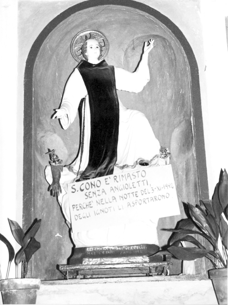 San Cono (statua) - bottega campana (sec. XIX)
