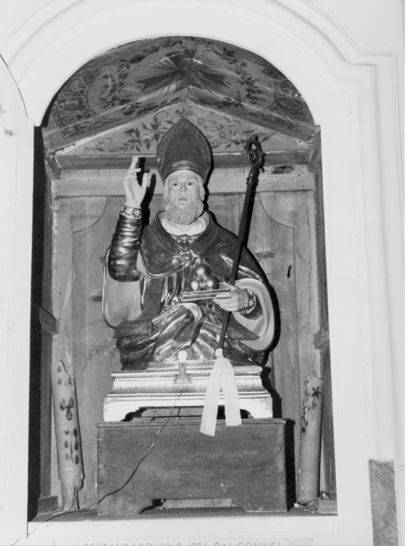 San Nicola di Bari (busto) - bottega campana (sec. XVIII)
