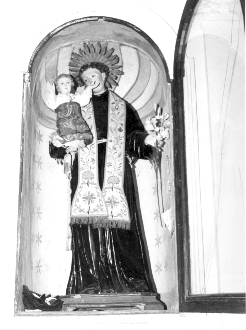 Sant'Antonio da Padova (statua) - bottega campana (sec. XIX)