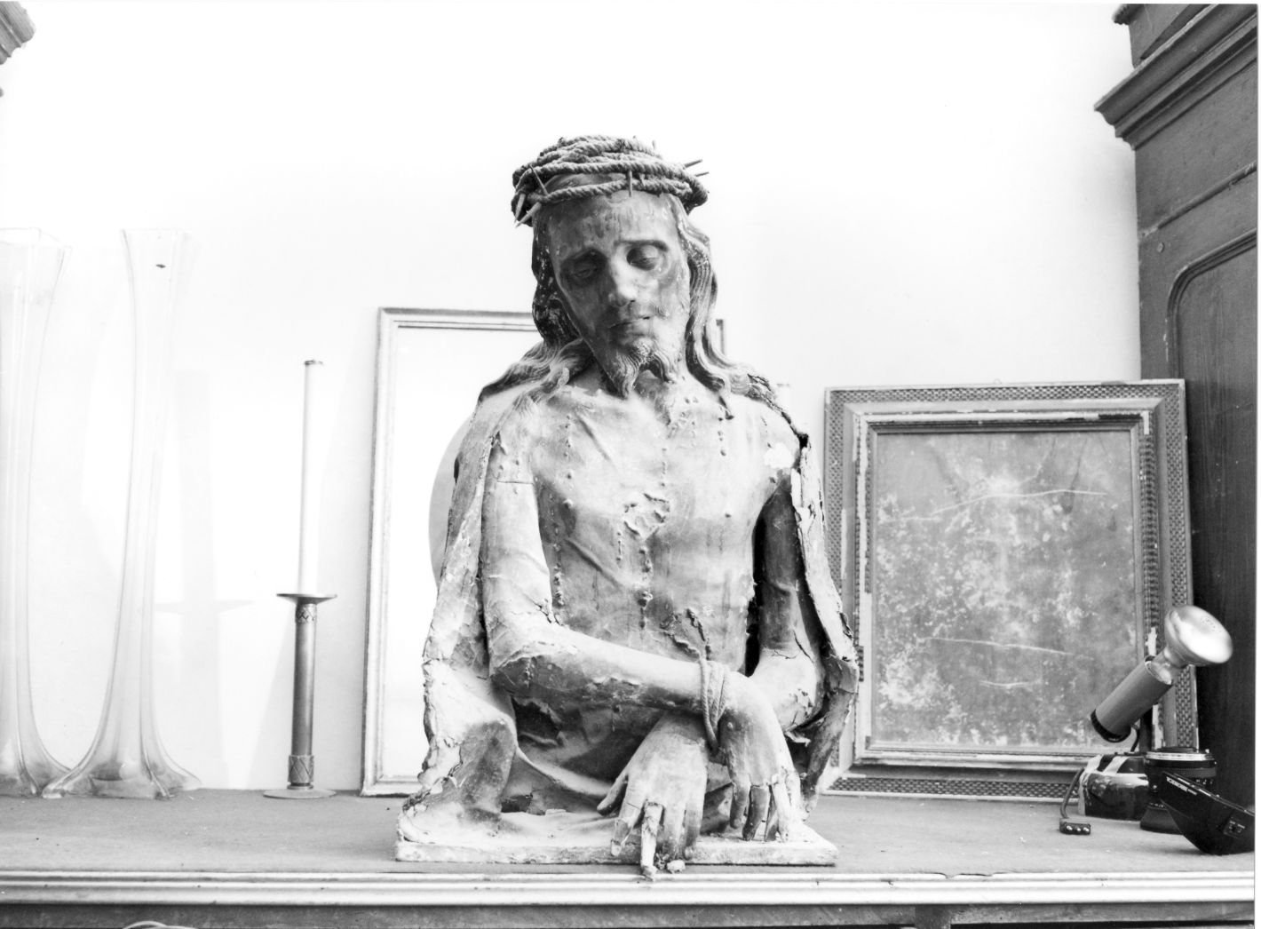 Ecce Homo (busto) - bottega campana (ultimo quarto sec. XVII)