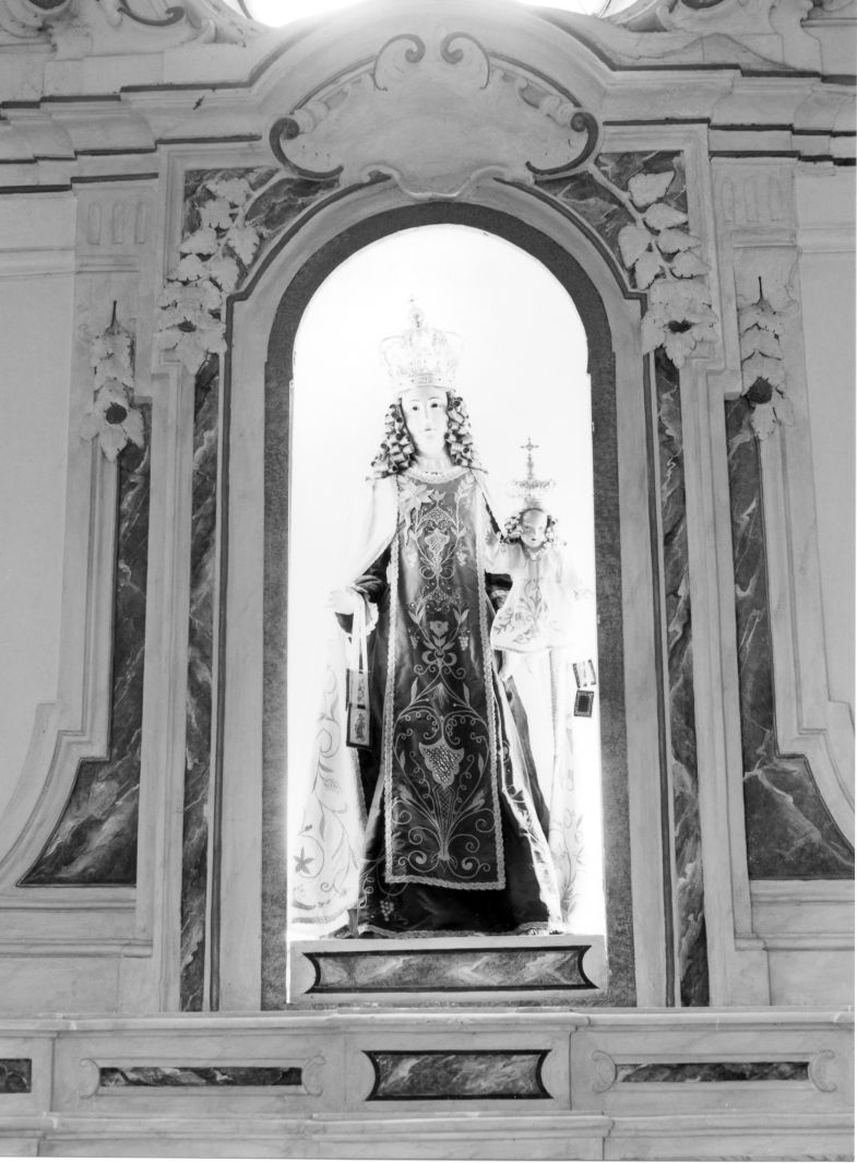 Madonna del Carmelo (manichino) - bottega campana (prima metà sec. XIX)