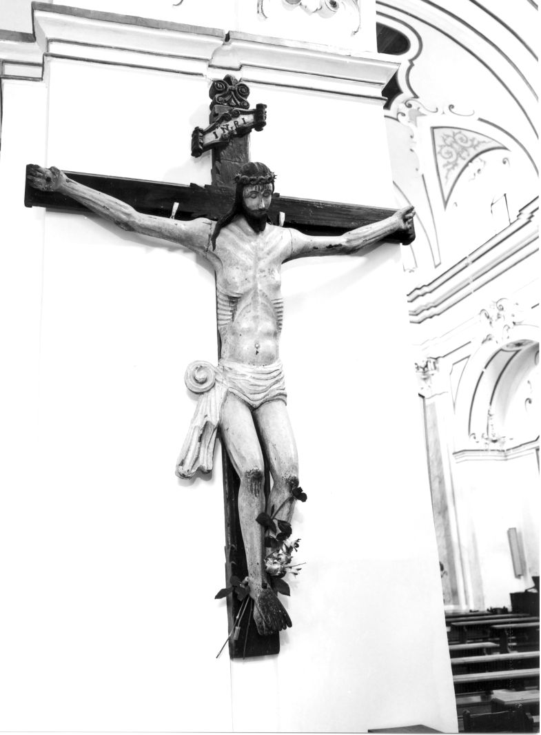 crocifisso - bottega campana (sec. XVIII)