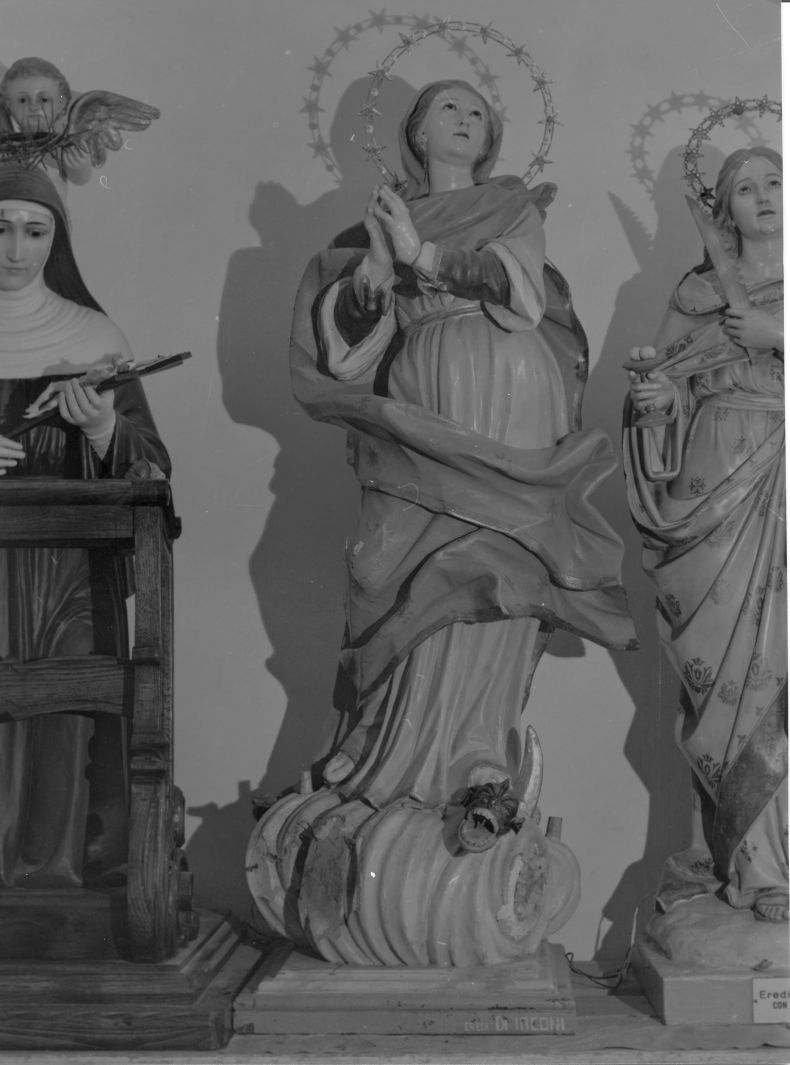 Madonna Immacolata (statua) - bottega campana (sec. XVIII)