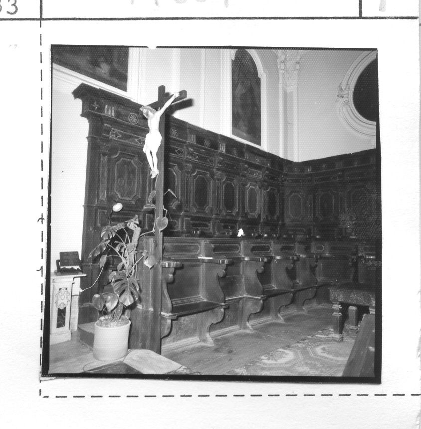 stalli del coro - bottega campana (sec. XVIII)