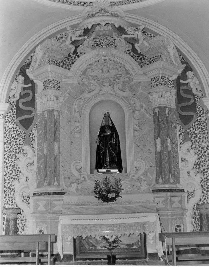 mostra d'altare - bottega campana (fine/inizio secc. XVII/ XVIII)