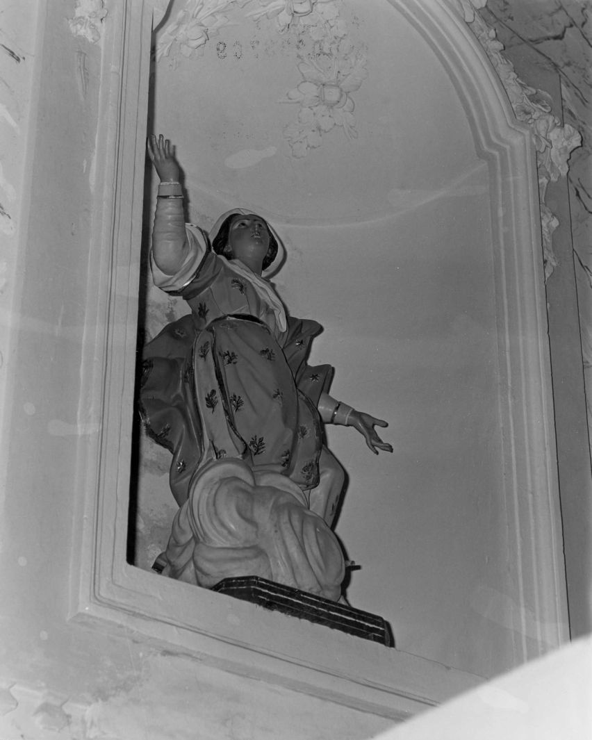 Madonna Assunta (statua) - bottega napoletana (seconda metà sec. XVIII)