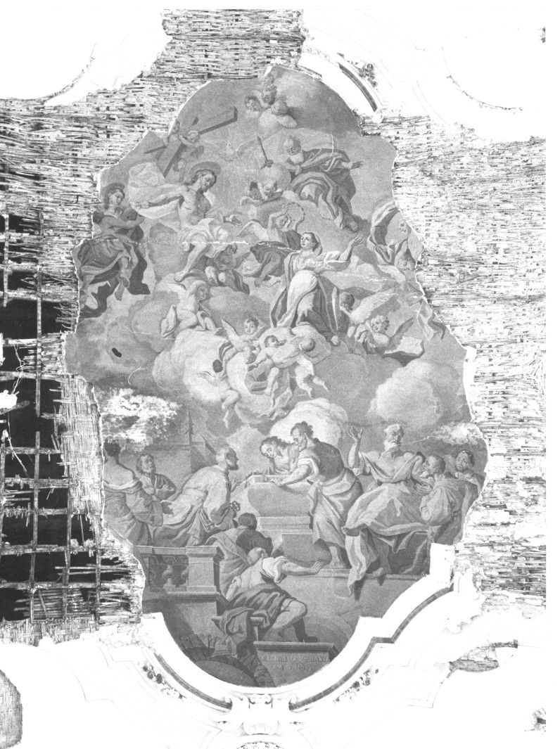 assunzione della Madonna (dipinto) di Vigilante Matteo (sec. XVIII)