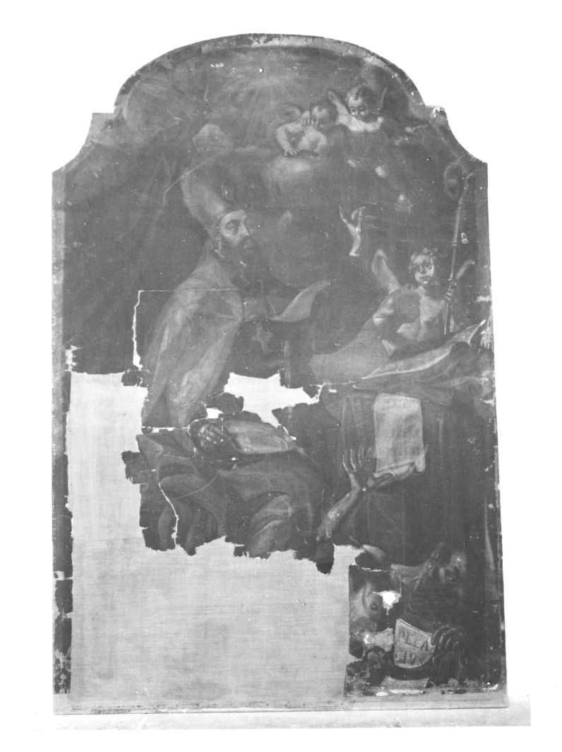 Dottore della Chiesa (dipinto) - ambito Italia meridionale (sec. XVIII)