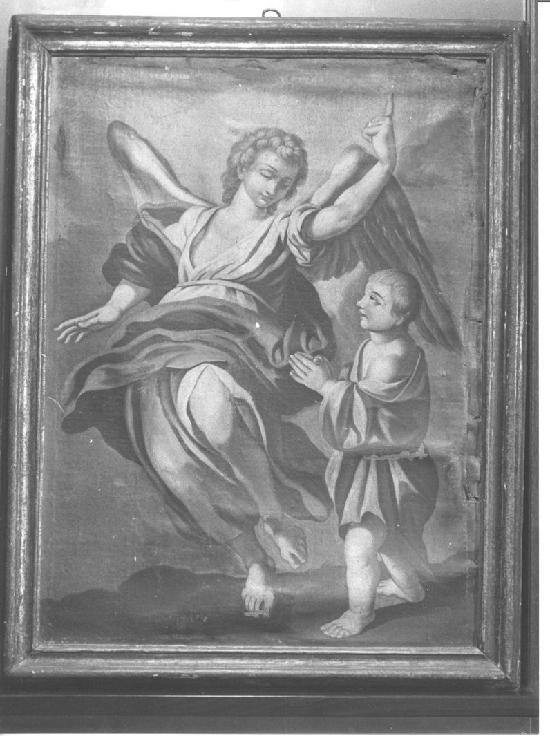 angelo custode (dipinto) di Volpe Angelo (seconda metà sec. XIX)