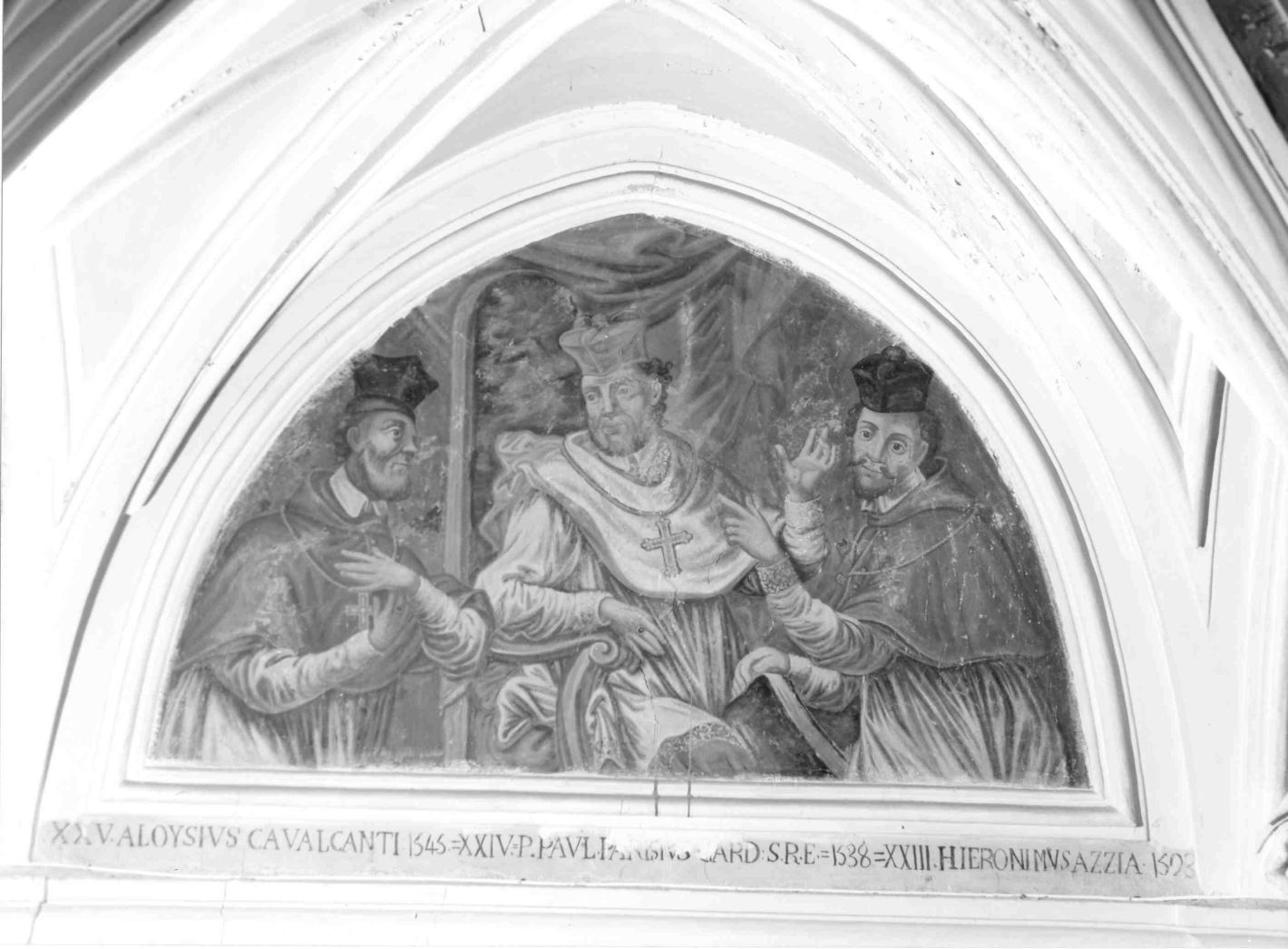 vescovi (dipinto, ciclo) di Pennino Filippo (attribuito) (sec. XVIII)