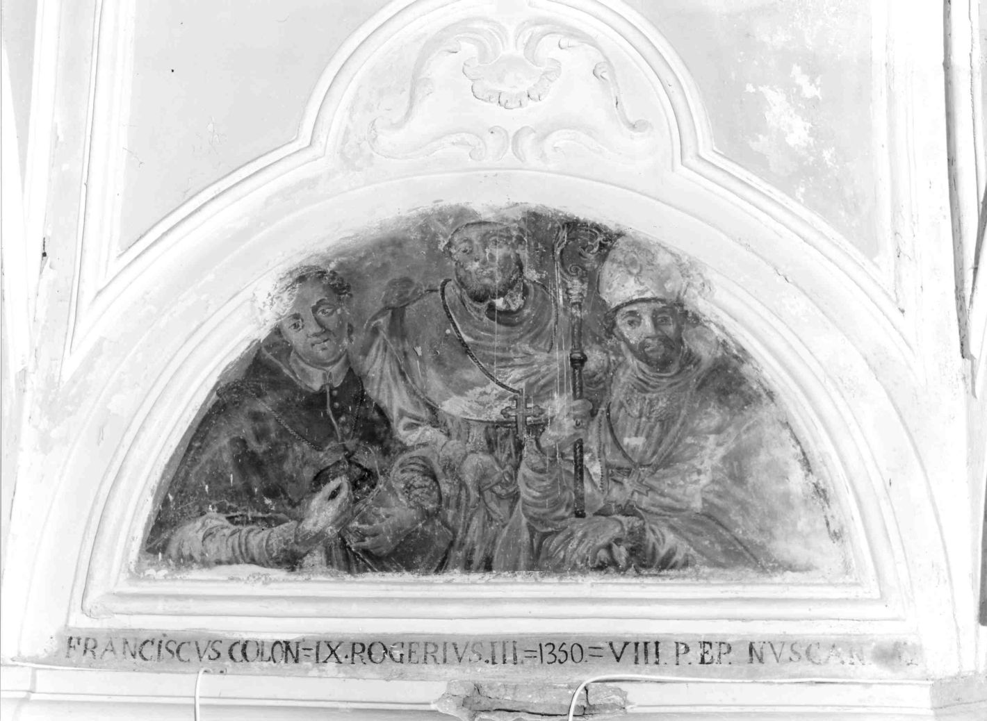 vescovi (dipinto, ciclo) di Pennino Filippo (attribuito) (sec. XVIII)