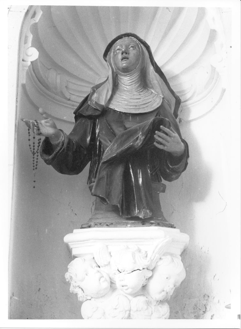 Santa Chiara (busto) - bottega napoletana (sec. XVIII)