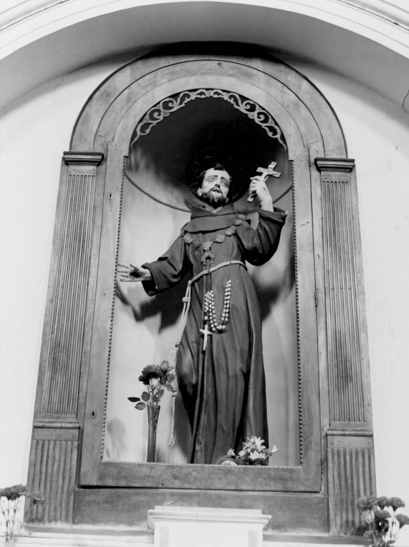San Francesco d'Assisi (statua) - bottega Italia meridionale (sec. XVIII)