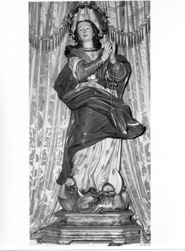 Madonna Immacolata (statua) - bottega campana (sec. XIX)