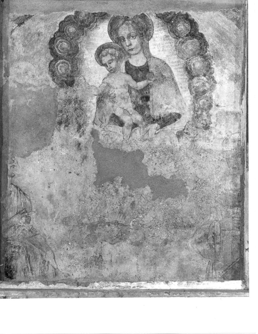 Madonna con Bambino (dipinto) - ambito campano (sec. XIV)