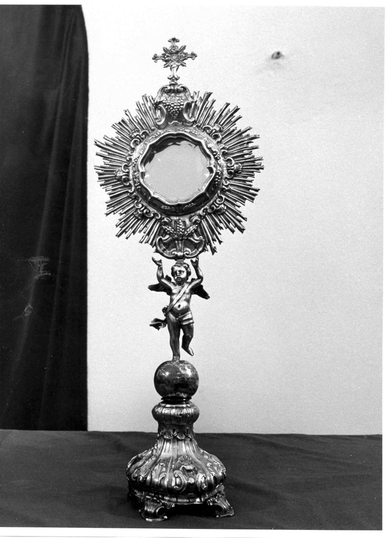 ostensorio - bottega campana (sec. XVIII)