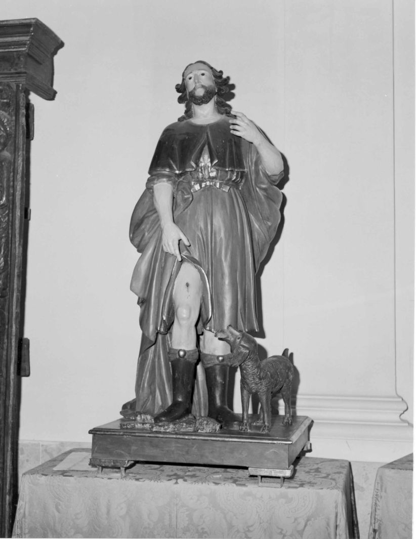 San Rocco (statua) - bottega campana (fine sec. XVIII)
