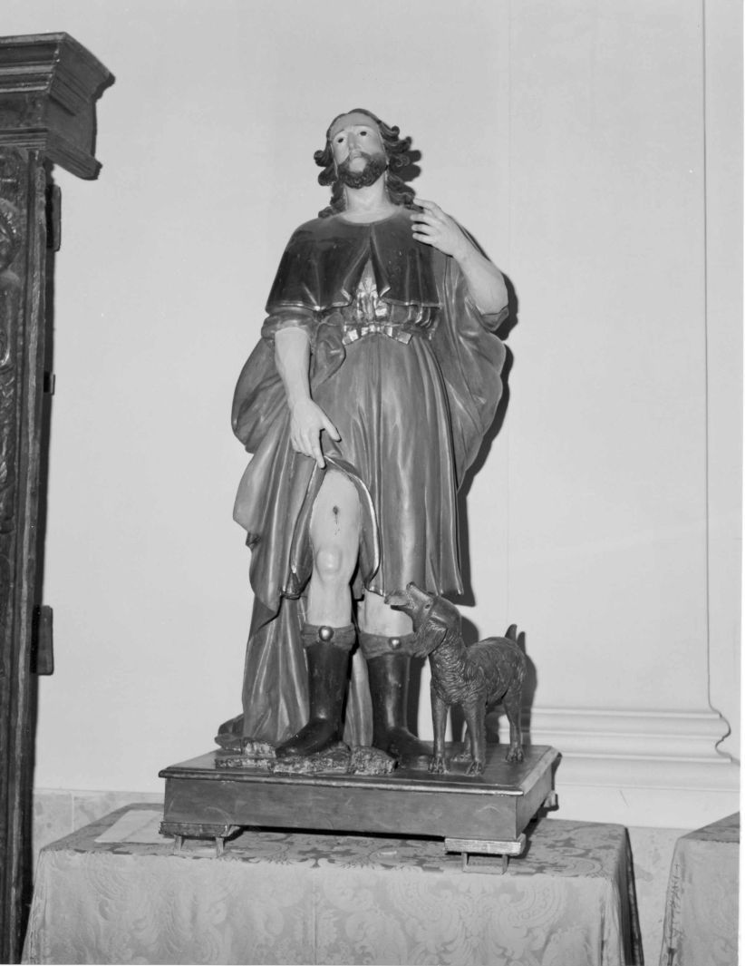 San Rocco (statua) - bottega campana (fine sec. XVIII)