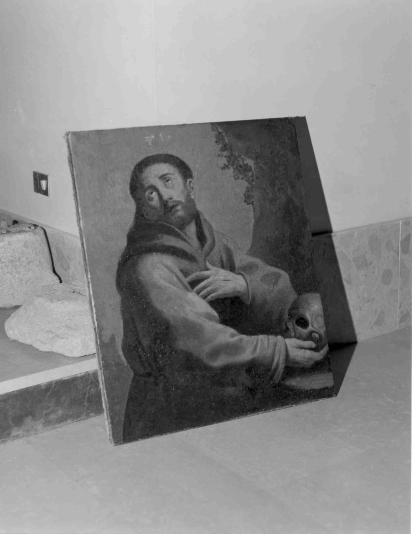 San Francesco d'Assisi (dipinto) - ambito campano (fine sec. XVII)