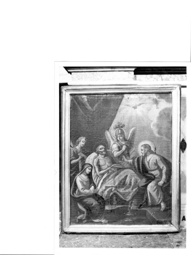 morte di San Giuseppe (dipinto) - ambito campano (seconda metà sec. XVIII)