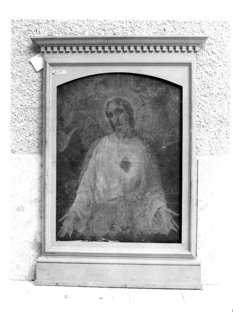 Sacro Cuore di Gesù (dipinto, opera isolata) - ambito irpino (seconda metà sec. XVIII)