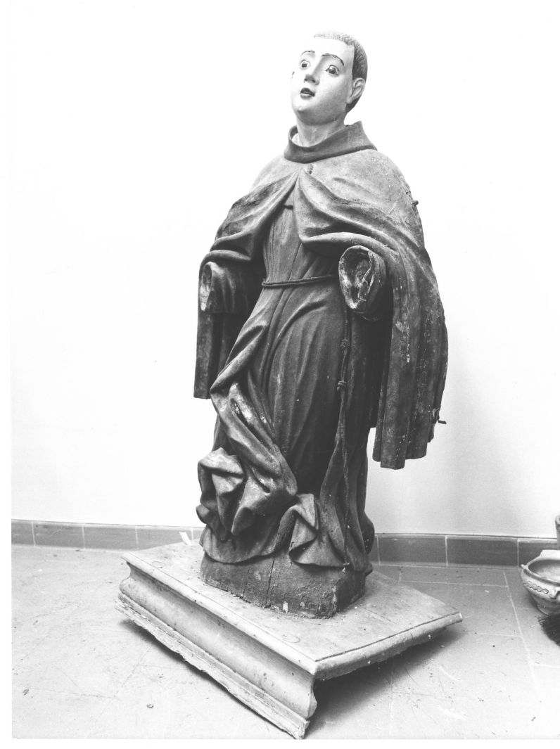 San Pasquale Baylon (statua, opera isolata) - bottega irpina (sec. XVIII)