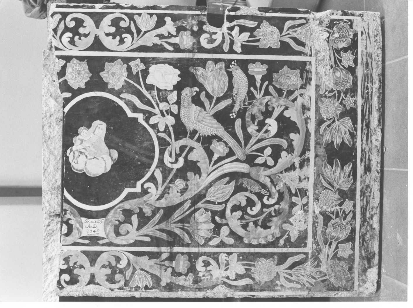paliotto, elemento d'insieme di Rossi Filippo (sec. XVIII)