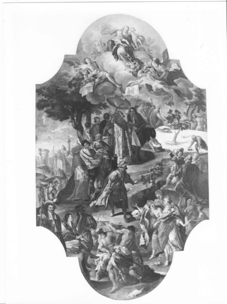 miracolo della Madonna (dipinto) di Ricciardi Michele (prima metà sec. XVIII)