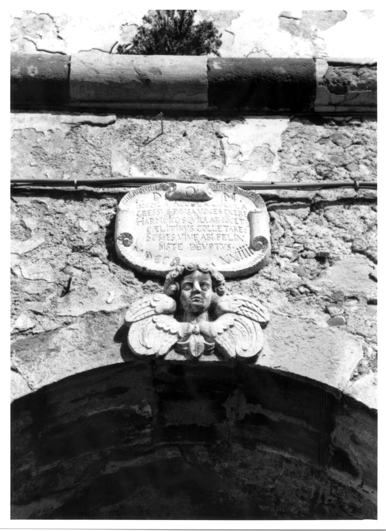 cherubino (rilievo) - bottega campana (sec. XVIII)