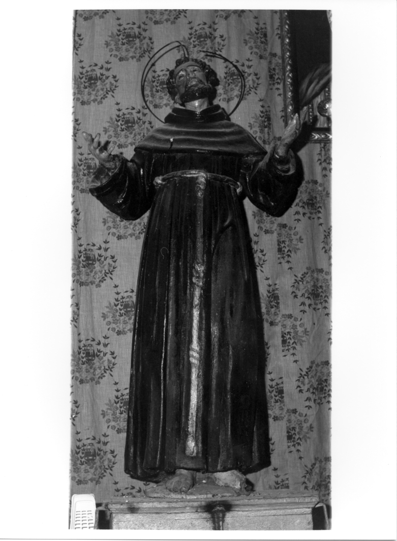 San Francesco d'Assisi (scultura) - bottega campana (metà sec. XVII)