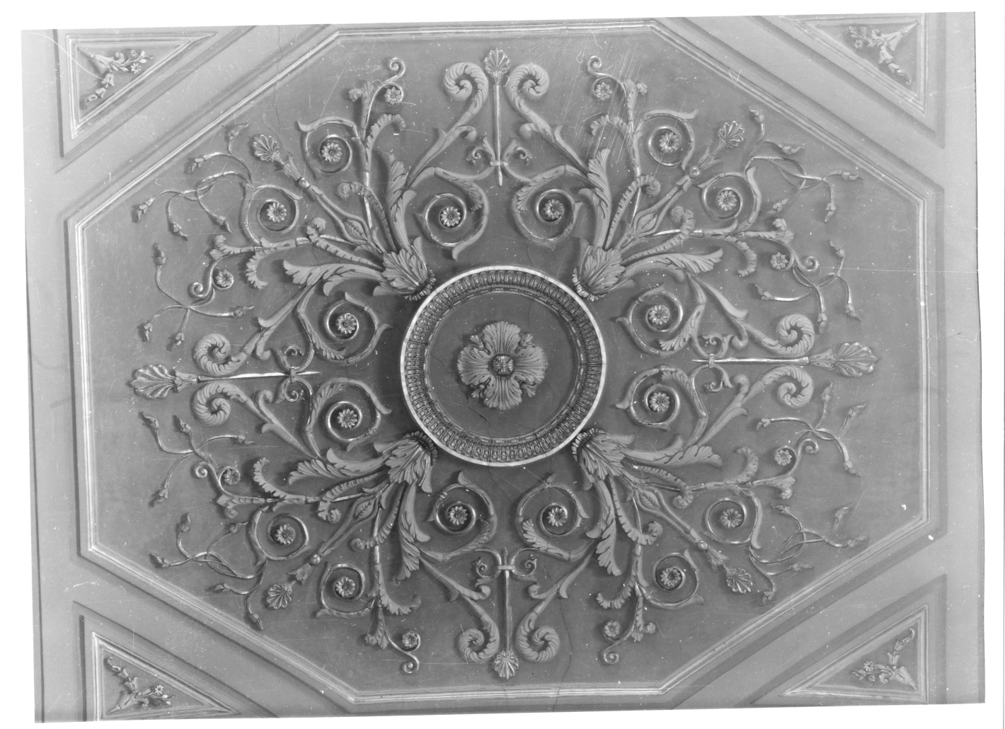 decorazione plastica - bottega campana (sec. XVIII)