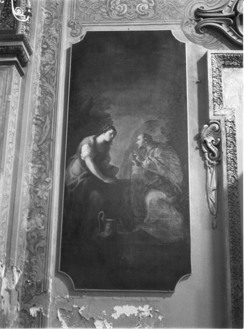 Rebecca al pozzo (dipinto) di Lama Giovan Battista (attribuito) (prima metà sec. XVIII)