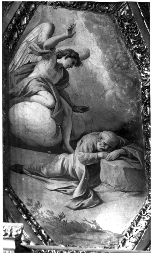 apparizione in sogno a Giuseppe dell'angelo (dipinto) di Solimena Angelo (attribuito) (seconda metà sec. XVII)