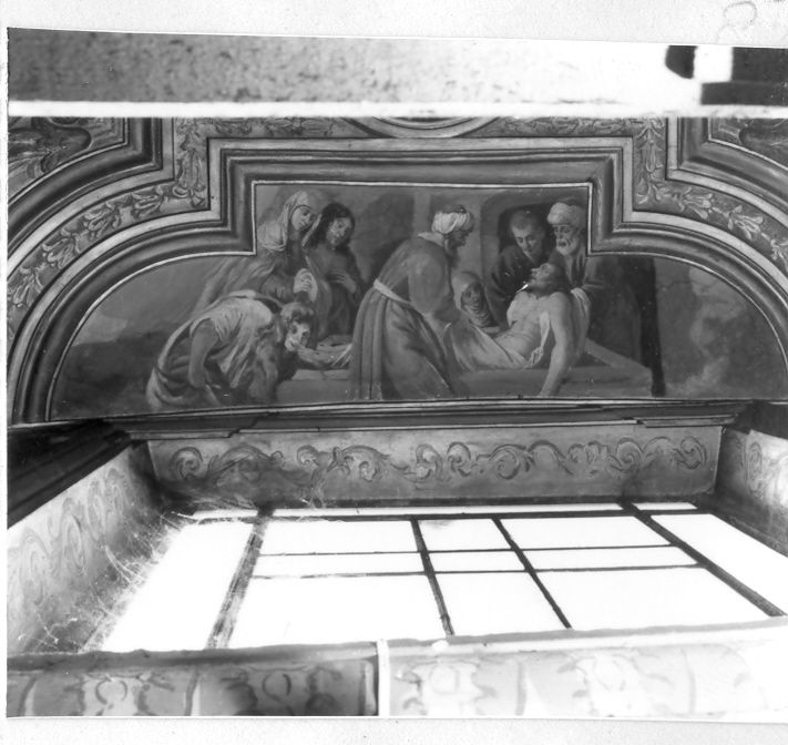 deposizione di Cristo nel sepolcro (dipinto, ciclo) di Solimena Angelo (sec. XVII)