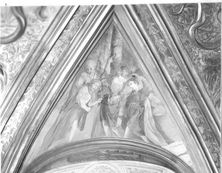 incoronazione di spine (dipinto, ciclo) di Solimena Angelo (attribuito) (sec. XVII)
