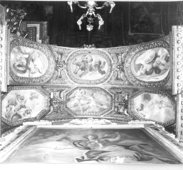 angeli (dipinto) di Solimena Angelo (attribuito) (seconda metà sec. XVII)