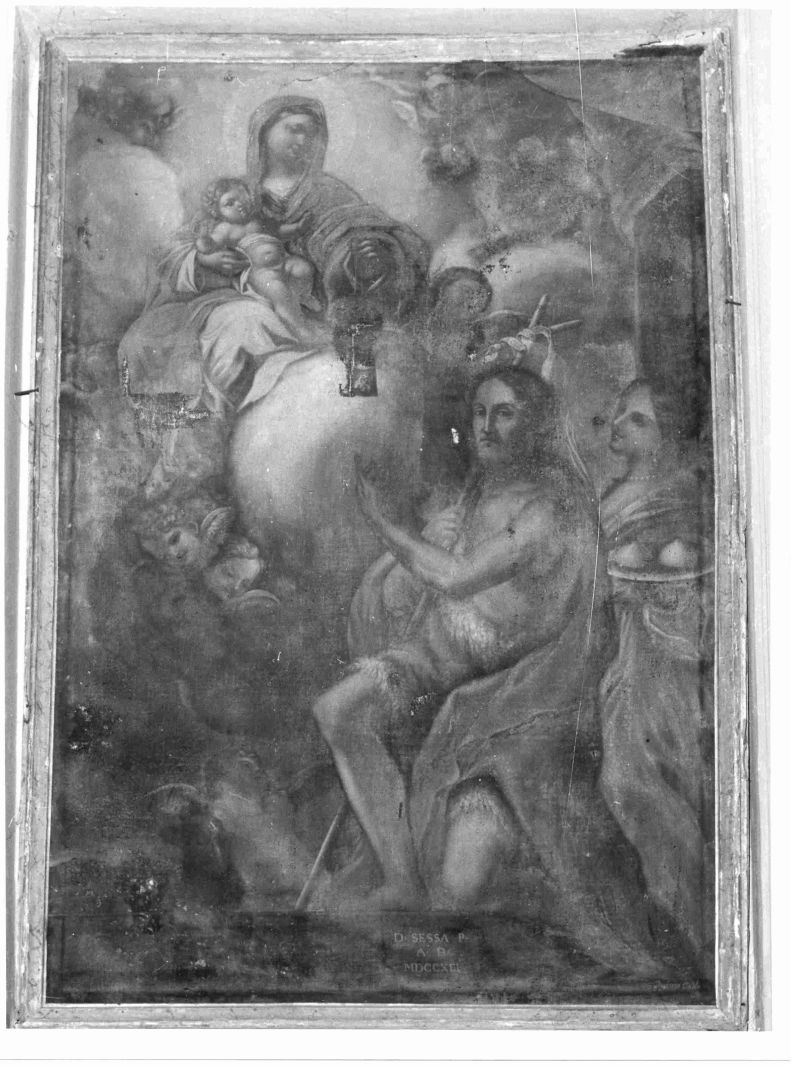 Madonna con Bambino e Santi (dipinto) di Sessa Didacus (metà sec. XVIII)